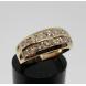 14k-Yellow-Gold-90ctw-FG-SI-Channel-Set-Cluster-Diamond-Mens-Unisex-Pinky-Ring-184339896641-3