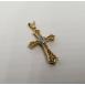 14k-Two-Tone-Yellow-Gold-Diamond-Cross-Crucifix-Open-Scroll-Work-Pendant-184418002562-3