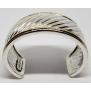 David-Yurman-925-Silver-18k-Gold-Thoroughbred-Cable-Wide-Bangle-Cuff-Bracelet-183787893971-7