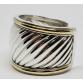 David-Yurman-925-Silver-18k-Gold-Thoroughbred-Cable-Wide-Bangle-Cuff-Bracelet-183787893971-5