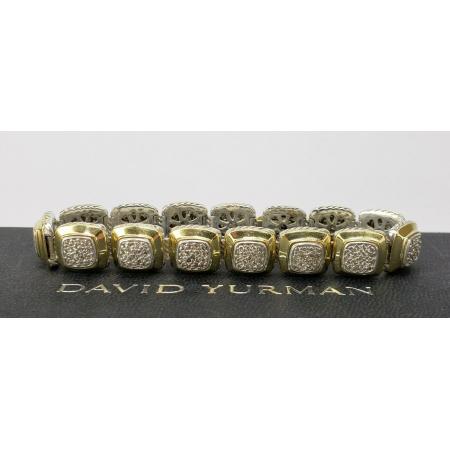 David-Yurman-18k-Gold-Sterling-Silver-Renaissance-Albion-Pave-Diamond-Bracelet-184100606873