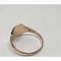 10k-Yellow-Gold-Very-Small-Childrens-Childs-Kids-Signet-Band-Ring-Size-175-174409907304-4