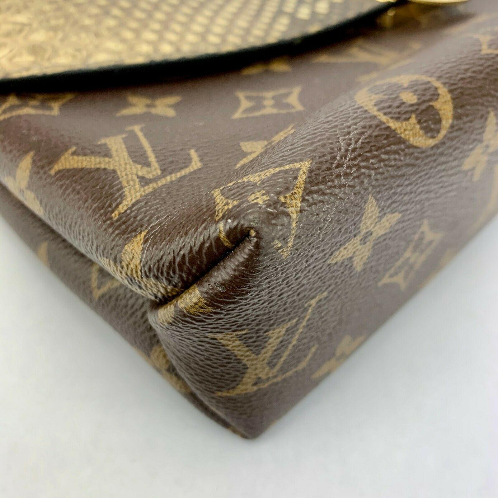 Brown Louis Vuitton Monogram Saint Placide Crossbody Bag