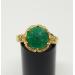 925-Sterling-Silver-Gold-Tone-Emerald-Diamond-Granulated-Ring-India-725-184306685555-2