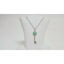Tiffany-Co-925-Sterling-Silver-Enamel-Key-Charm-Pendant-Curb-Necklace-172463047205-2