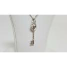 Tiffany-Co-925-Sterling-Silver-Enamel-Key-Charm-Pendant-Curb-Necklace-172463047205-3