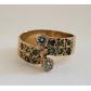 18k-Yellow-Gold-Emerald-Diamond-Cluster-Bypass-Band-Ring-183976042392-6