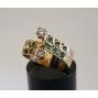 18k-Yellow-Gold-Emerald-Diamond-Cluster-Bypass-Band-Ring-183976042392-2