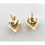 14k-Yellow-Gold-Diamond-Heart-Stud-Love-Promise-Anniversary-Earrings-174267354584-3