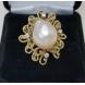 Vintage-14k-Yellow-Gold-Baroque-Pearl-Diamond-Ring-173188067501-3