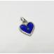 925-Sterling-Silver-Blue-Green-Enamel-Heart-Love-Drop-Charm-Pendant-58-Israel-174305481419-2