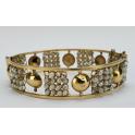 Antique-19th-Century-18k-Yellow-Gold-Seed-Pearl-Bangle-Cuff-Hinge-Bracelet-173820417513-6