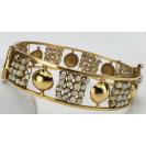 Antique-19th-Century-18k-Yellow-Gold-Seed-Pearl-Bangle-Cuff-Hinge-Bracelet-173820417513-9