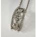 18k-White-Gold-71ctw-DEF-VS-Diamond-Pendant-Necklace-15-78-Italy-Hallmark-184351463267-2