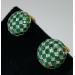 18k-Two-Tone-Gold-Emerald-Diamond-566ctw-Circle-Button-Dome-Checkered-Earrings-183414458948-4