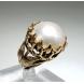 14k-Yellow-Gold-Large-19mm-Mabe-Pearl-Diamond-Floral-Leaf-Leaves-Textured-Ring-184432890166-2