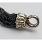 Tiffany-Co-Rare-Sterling-Silver-Multi-Strand-Black-Oxidized-Mesh-Bracelet-173778287276-6