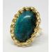 18k-Yellow-Gold-Large-Solitaire-Eilat-Stone-Unique-Weave-Ring-Elias-Made-in-Peru-174381121902-2