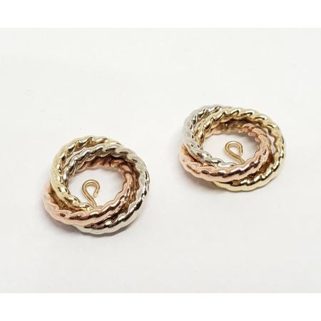 14k-Tri-Gold-Yellow-White-Rose-Gold-Rope-Cable-Swirl-Earring-Sleeves-Jackets-184281891837
