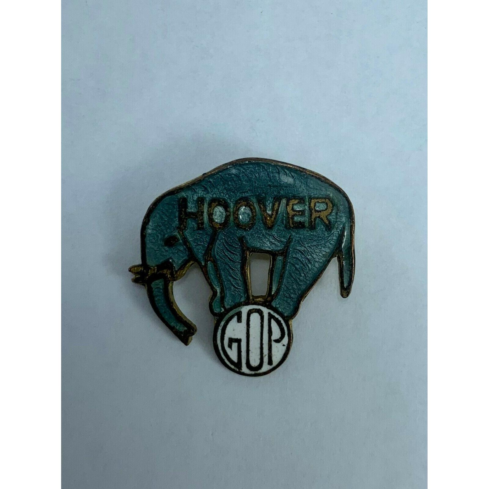 Hoover Campaign Pin