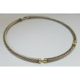 David-Yurman-925-Sterling-Silver-14k-Gold-Cable-Choker-Segmented-Necklace-173531523056-5