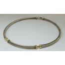 David-Yurman-925-Sterling-Silver-14k-Gold-Cable-Choker-Segmented-Necklace-173531523056-4