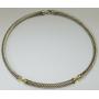 David-Yurman-925-Sterling-Silver-14k-Gold-Cable-Choker-Segmented-Necklace-173531523056-7