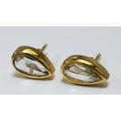 18k-Yellow-Gold-100ctw-Rose-Cut-Pear-Shape-Diamond-Stud-Earrings-183430262843-2