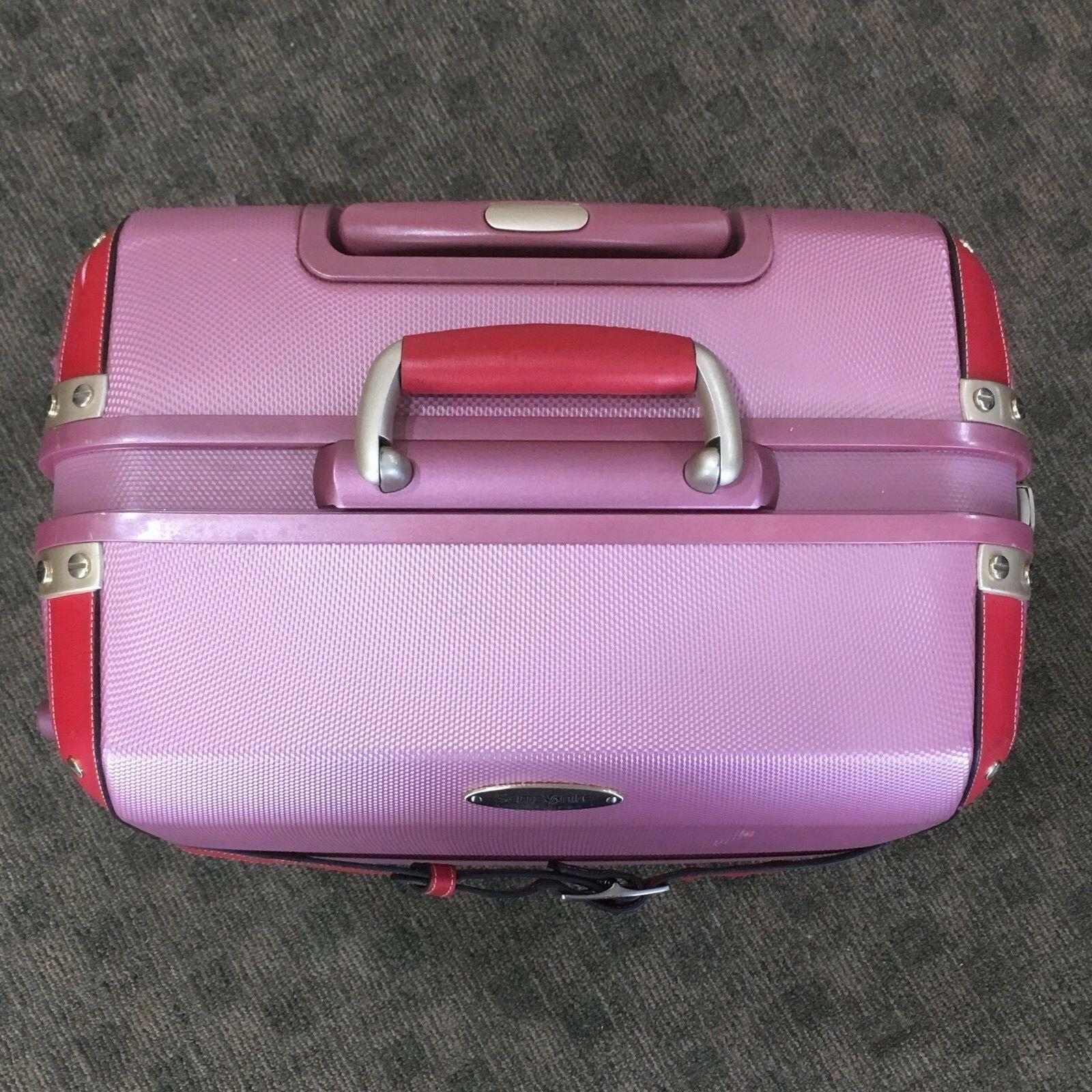 Samsonite Black Label Vintage Pink Spinner Suitcase Luggage