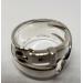 HERMES-Debridee-Ring-925-Sterling-Silver-Belt-Buckle-Band-Size-53-Retail-850-173995125600-6