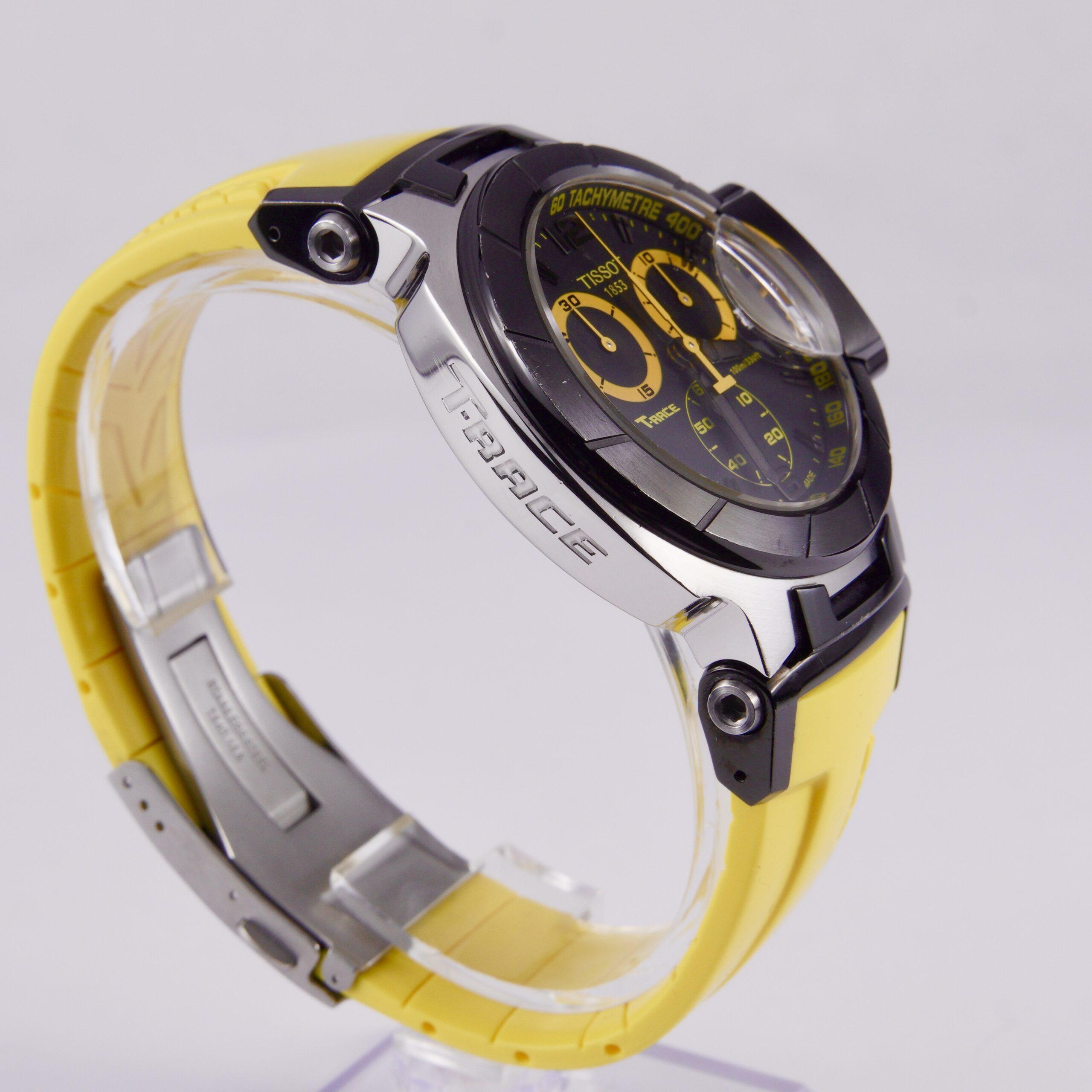 Tissot T-Race T048417A Chronograph Yellow Band Watch | Barry's Pawn and ...