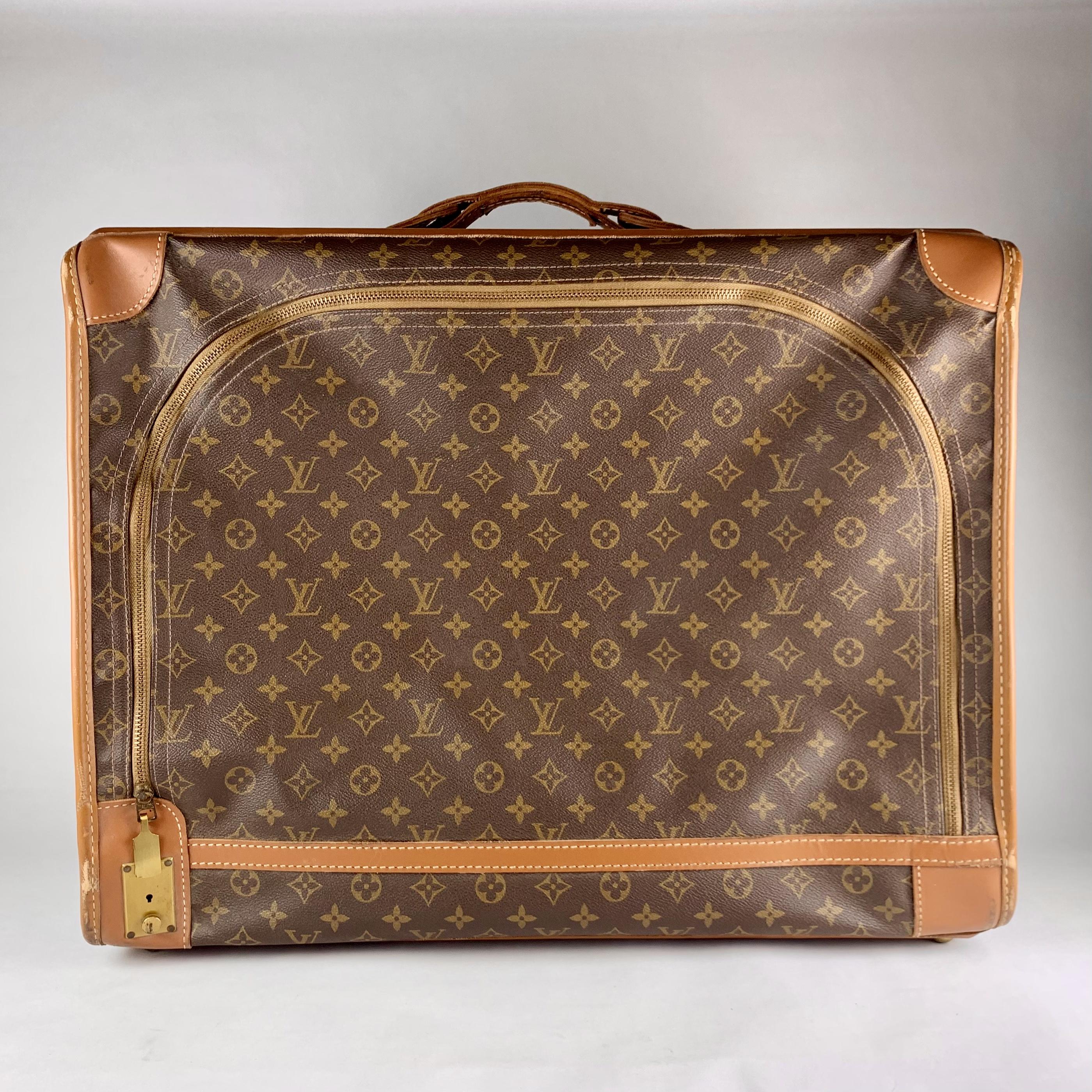 RDC13506 Authentic Louis Vuitton LV Monogram Pullman 60 Suitcase