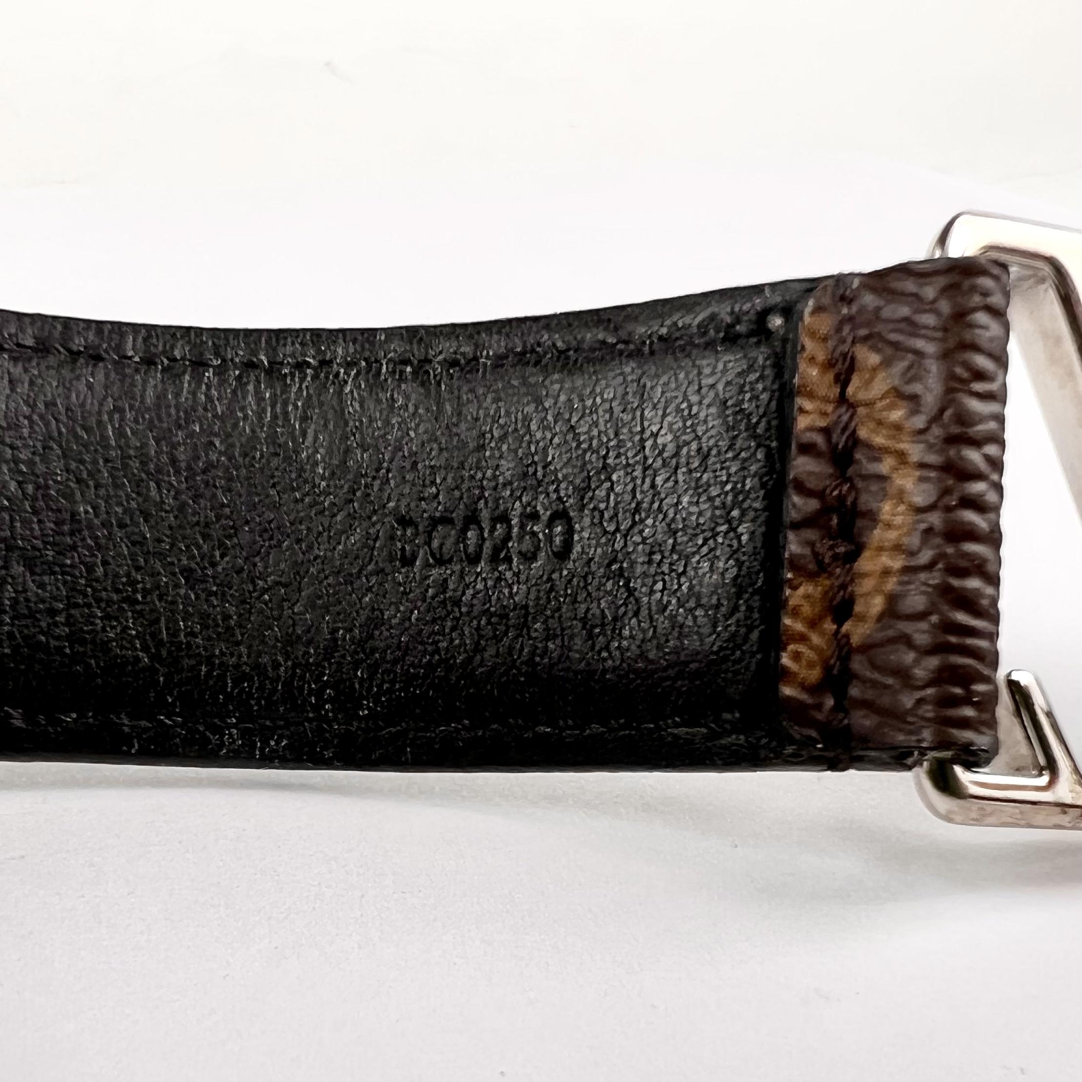 Sell Louis Vuitton Monogram Hockenheim Bracelet 20mm - Brown